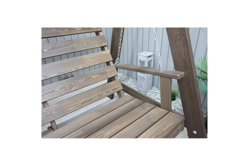 Hammock Pelle med Tak - Brun & Beige - Utemöbler - Utesoffor & bänkar - Hammock