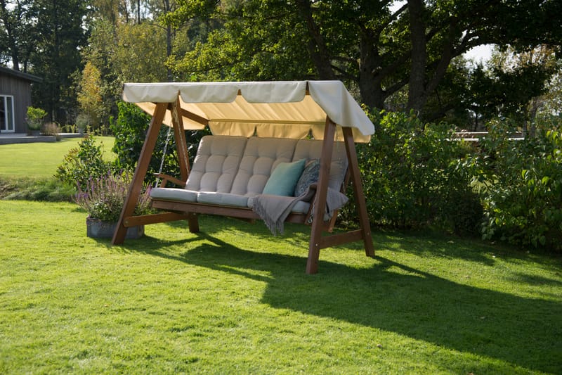 Hammocktak Hillerstorp Dalom Slöinge - Beige - Utemöbler - Utesoffor & bänkar - Hammock
