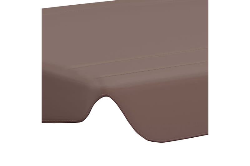 Reservtak för hammock brun 188/168x110/145 cm - Brun - Utemöbler - Utesoffor & bänkar - Hammock - Hammocktak