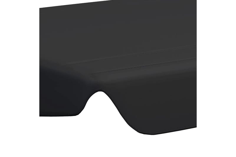 Reservtak för hammock svart 188/168x110/145 cm - Svart - Utemöbler - Utesoffor & bänkar - Hammock - Hammocktak