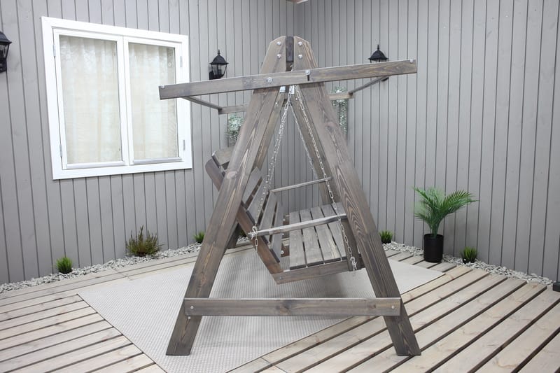 Hängmatta Pelle gunga utan tak Utomhus - Grå - Utemöbler - Utesoffor & bänkar - Hammock