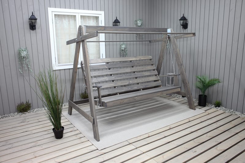 Hängmatta Pelle gunga utan tak Utomhus - Grå - Utemöbler - Utesoffor & bänkar - Hammock