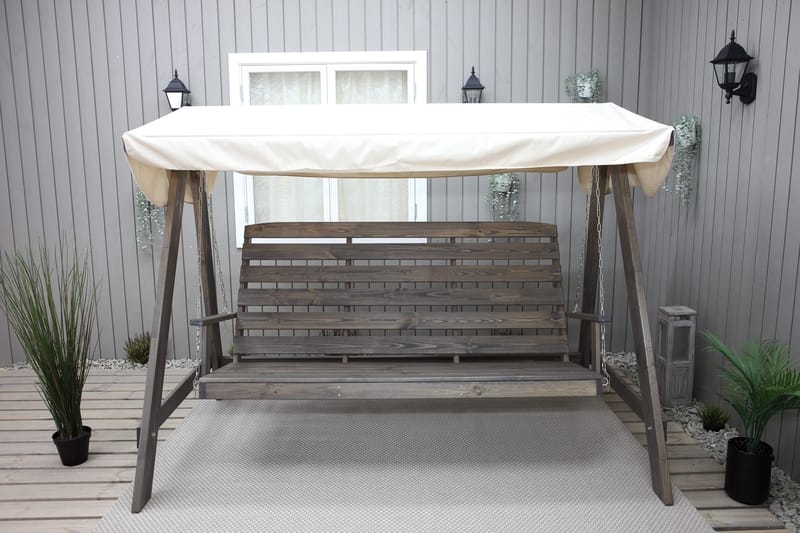 Hängmatta Pelle gunga utan tak Utomhus - Grå - Utemöbler - Utesoffor & bänkar - Hammock