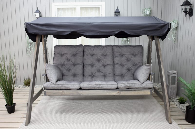 Hängmatta Pelle gunga utan tak Utomhus - Grå - Utemöbler - Utesoffor & bänkar - Hammock