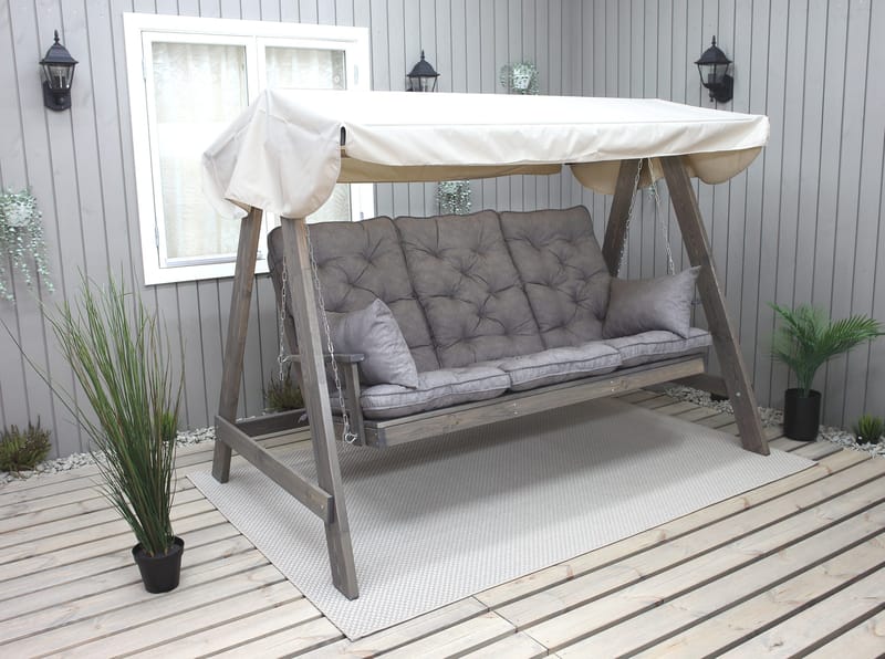 Hängmatta Pelle gunga utan tak Utomhus - Grå - Utemöbler - Utesoffor & bänkar - Hammock