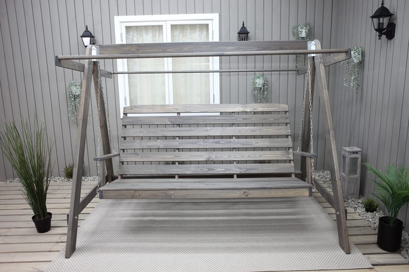 Hängmatta Pelle gunga utan tak Utomhus - Grå - Utemöbler - Utesoffor & bänkar - Hammock