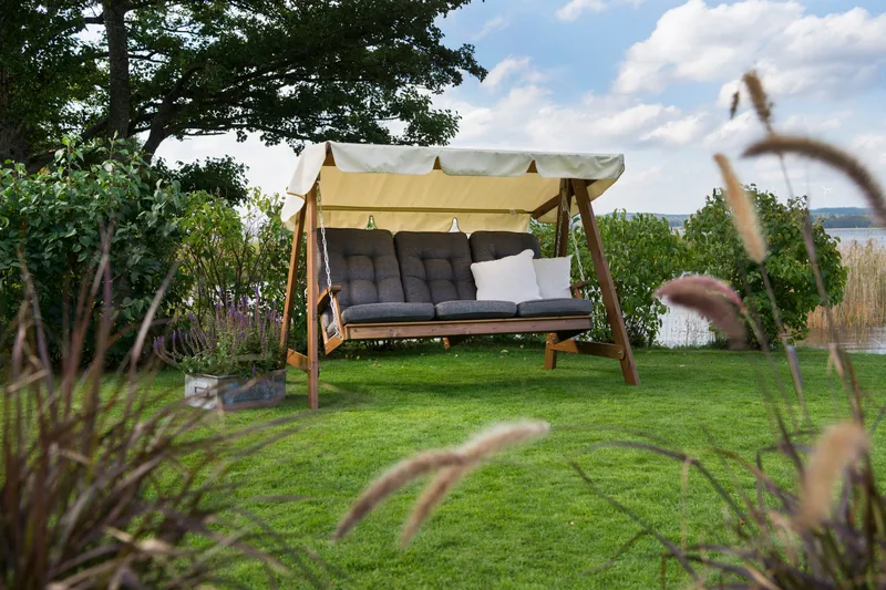 Hillerstorp Dalom Hammocktak Slöinge - Beige - Utemöbler - Utesoffor & bänkar - Hammock