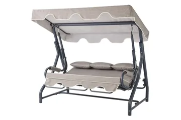Icterina Komplett Hammock 200 cm - Antracit/Grå - Utemöbler - Utesoffor & bänkar - Hammock