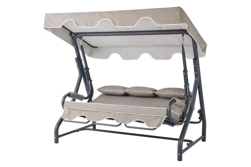 Icterina Komplett Hammock 200 cm - Antracit/Grå - Utemöbler - Utesoffor & bänkar - Hammock