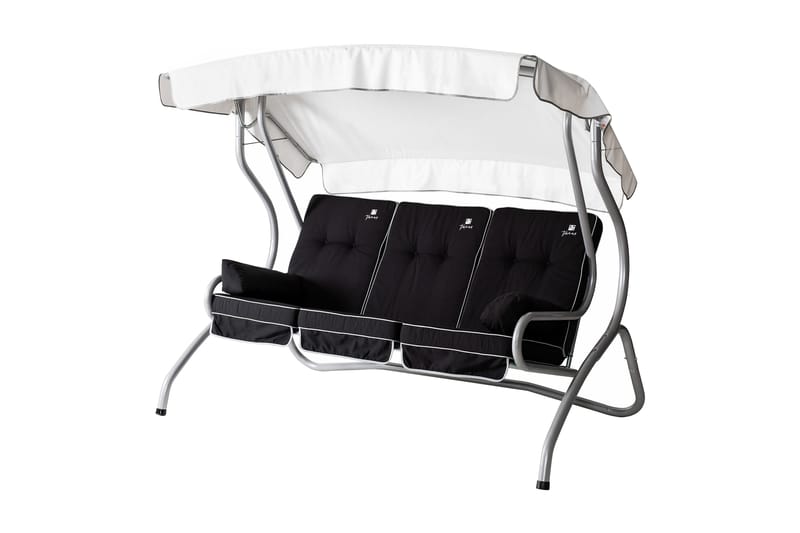 Monica 71B-1 3-sits Hammock Grå/Svart, Varax