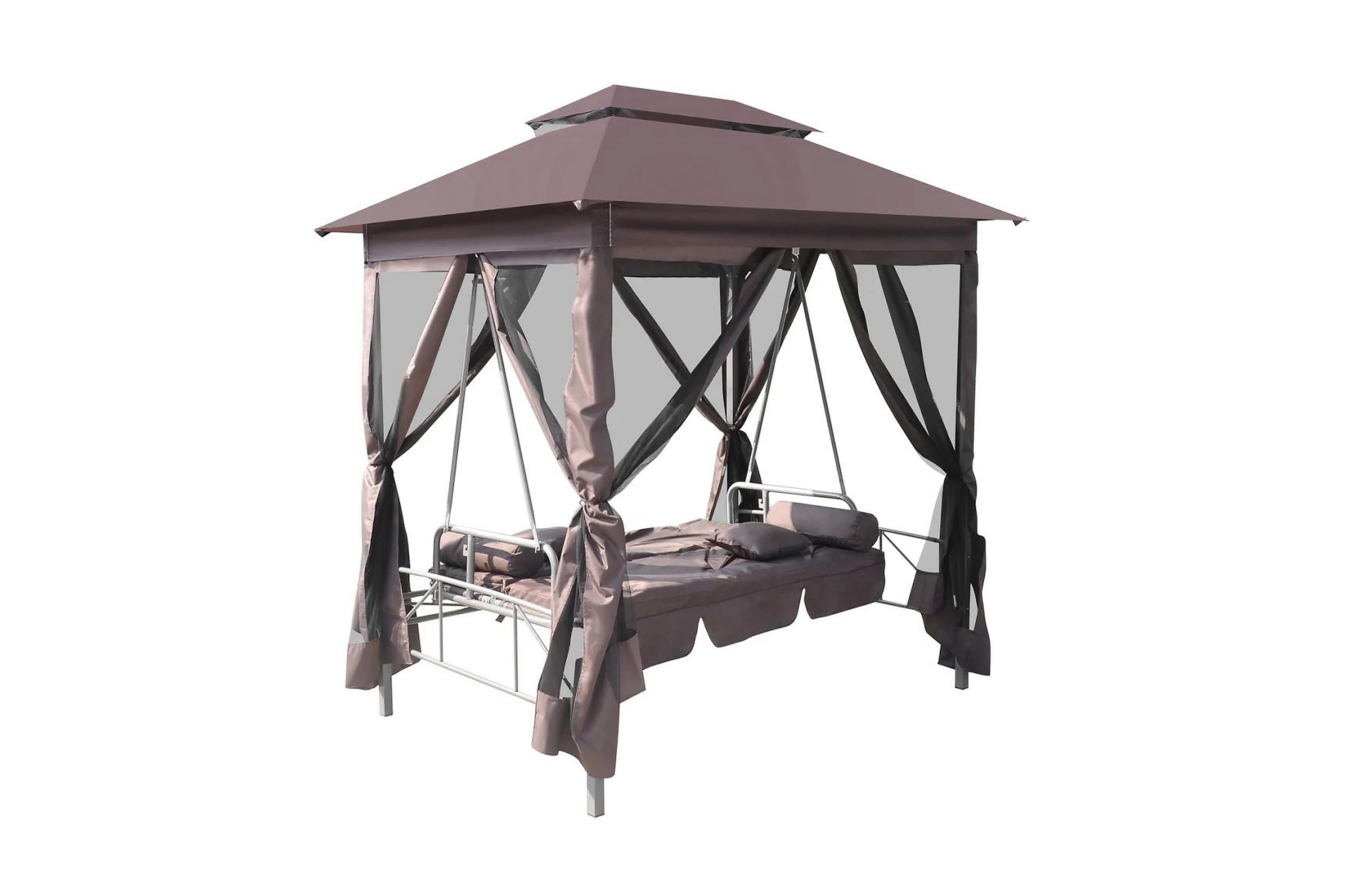 Be Basic Paviljong med hammock kaffebrun – Brun
