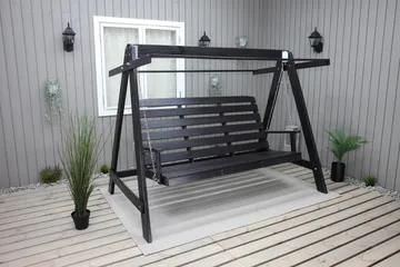 Pelle Hammock utan Tak - Mörkbrun - Utemöbler - Utesoffor & bänkar - Hammock