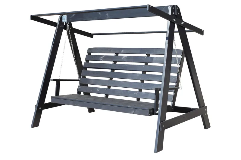Pelle Hammock utan Tak - Mörkbrun - Utemöbler - Utesoffor & bänkar - Hammock