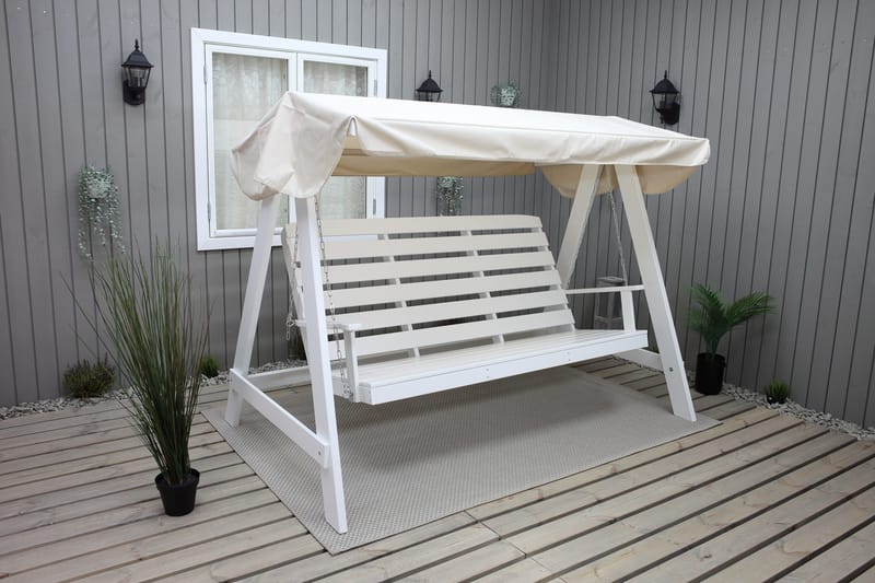 Pelle Hammock Vit/Svart - KWA - Utemöbler - Utesoffor & bänkar - Hammock