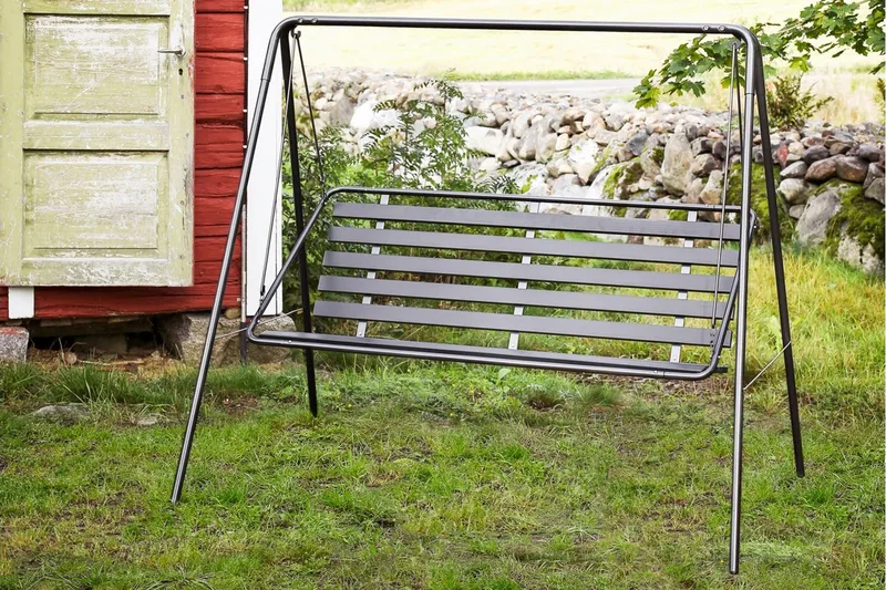 Retro 3-sits hammock, grå stomme - Varax - Utemöbler - Utesoffor & bänkar - Hammock