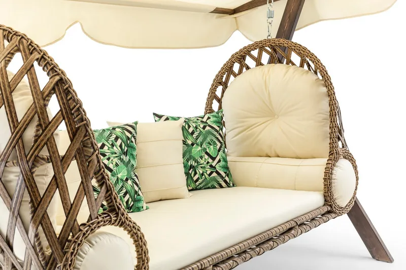 Saltanat Komplett Hammock 263 cm - Cream - Utemöbler - Utesoffor & bänkar - Hammock