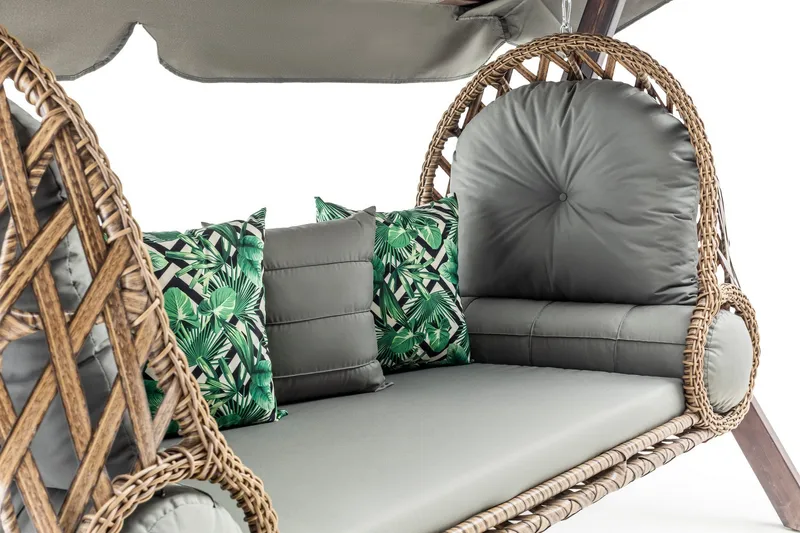 Saltanat Komplett Hammock 263 cm - Grå - Utemöbler - Utesoffor & bänkar - Hammock