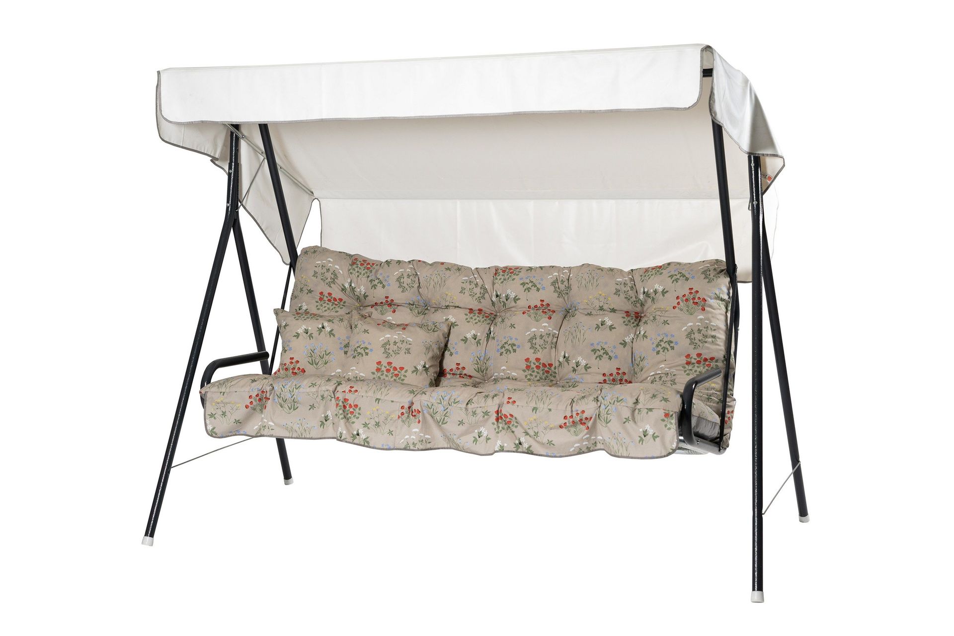 suvi komplett hammock 200 cm - grå/blommig