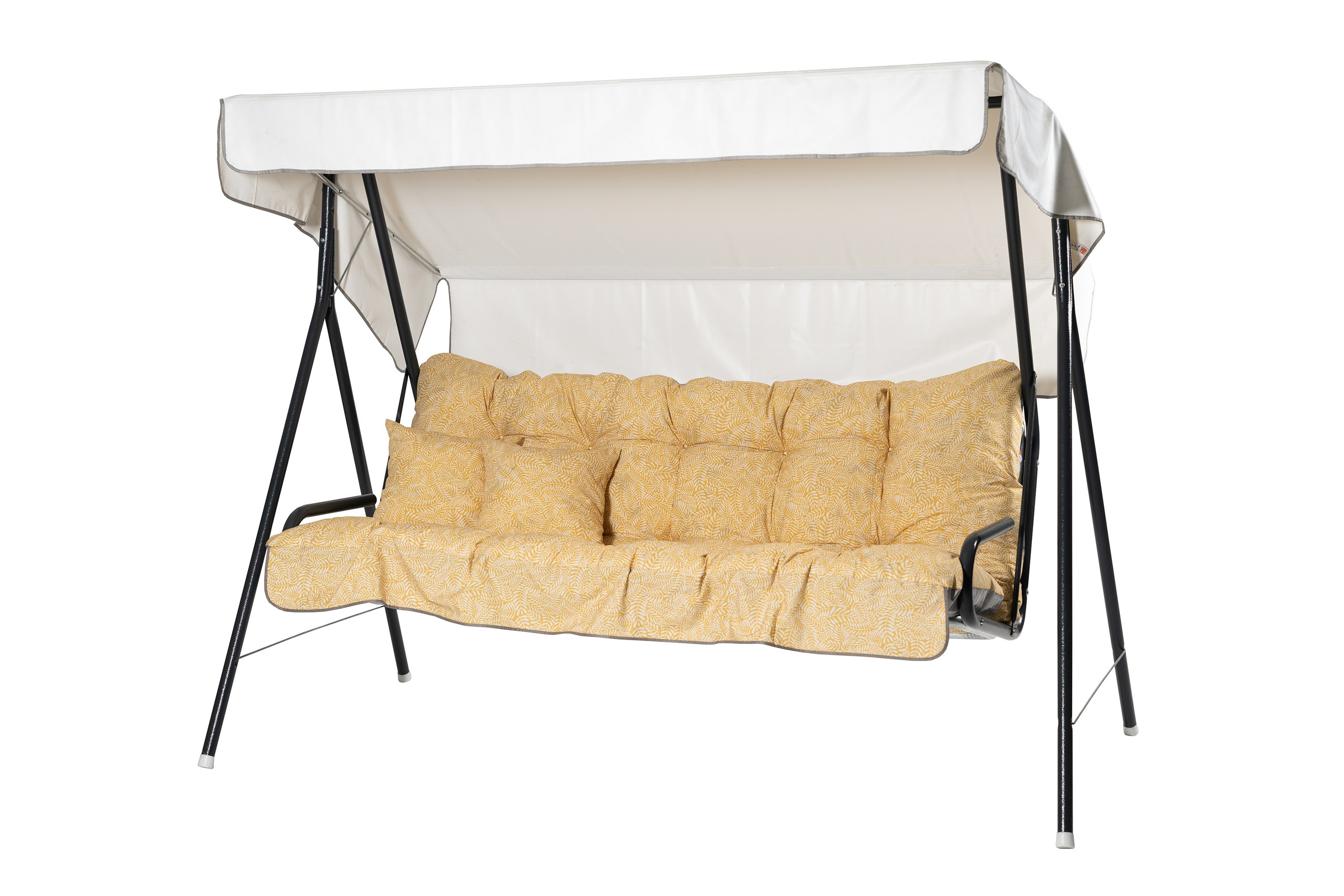 suvi komplett hammock 200 cm - grå/gul