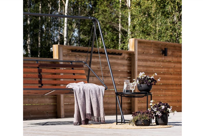 Suvisaari 3- pers. trädgårdsgunga, cappuccino - Utemöbler - Utesoffor & bänkar - Hammock - Hammockställning