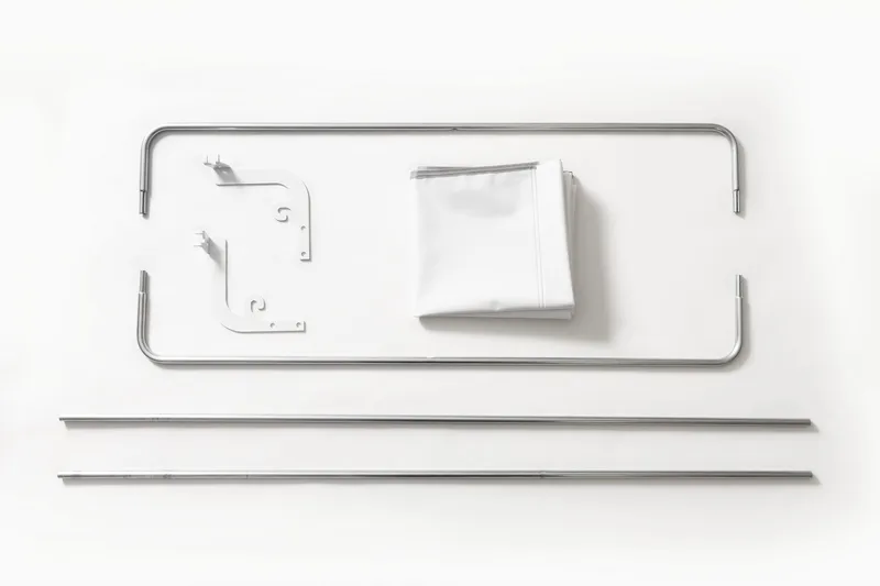 Takrör och tak till Retro hammock - Vit - Utemöbler - Utesoffor & bänkar - Hammock - Hammocktak