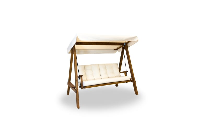 TAUHARA Komplett Hammock 203 cm Beige - Utemöbler - Utesoffor & bänkar - Hammock