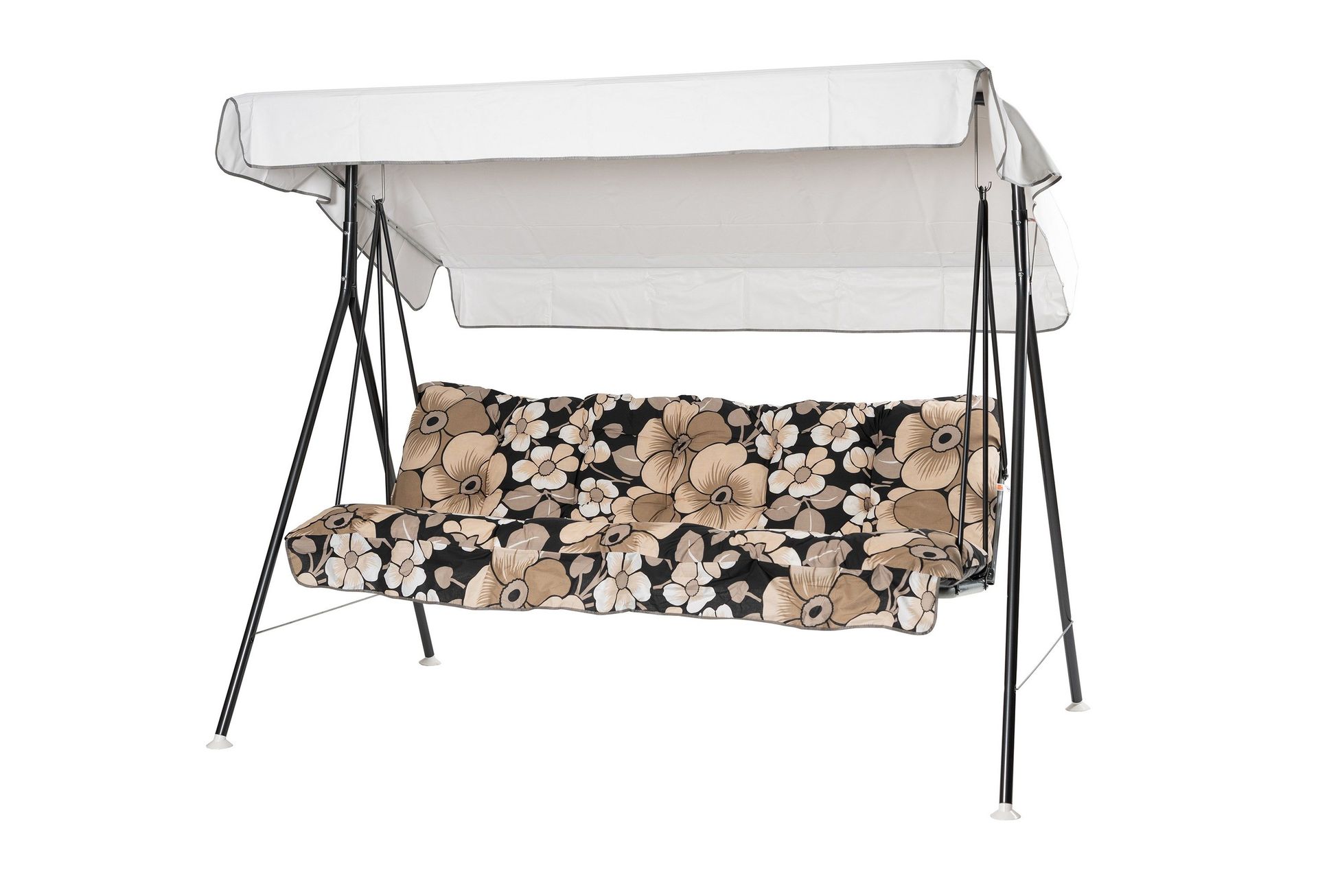 teneriffa komplett hammock 190 cm - grå/blommig