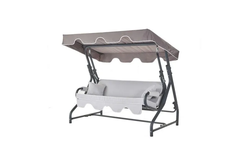 Trädgårds Trippel Gungstol Gowanda (200 x 165 x 110 cm) Flerfärgad, Flerfärgad