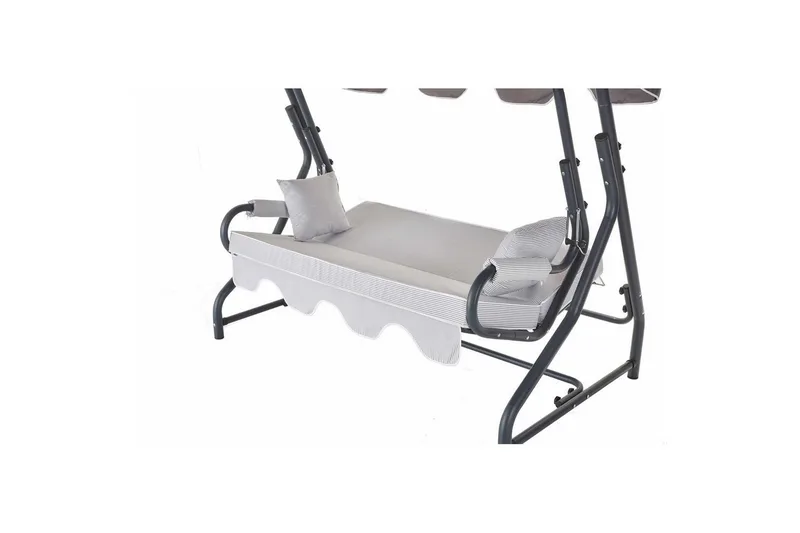 Trädgårds Trippel Gungstol Gowanda (200 x 165 x 110 cm) Flerfärgad - Flerfärgad - Utemöbler - Utesoffor & bänkar - Hammock