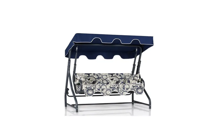 Trädgårdsdubbelgunga Laziuki Saat Multifärg - Multifärgad - Utemöbler - Utesoffor & bänkar - Hammock