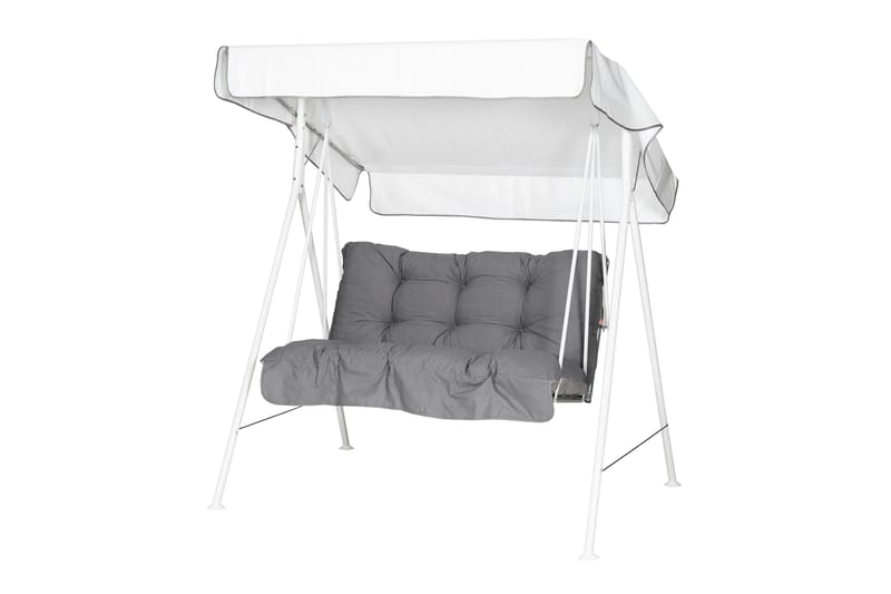 Tritante Komplett Hammock 130 cm, Vit/Grå