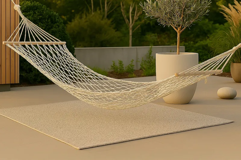 Ubud Hängamtta - Offwhite/Natur - Utemöbler - Utesoffor & bänkar - Hängmattor