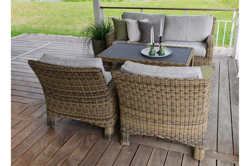 HILLERSTORP DALLAS 2,5-sits Soffa Gråbeige - Loungesoffa