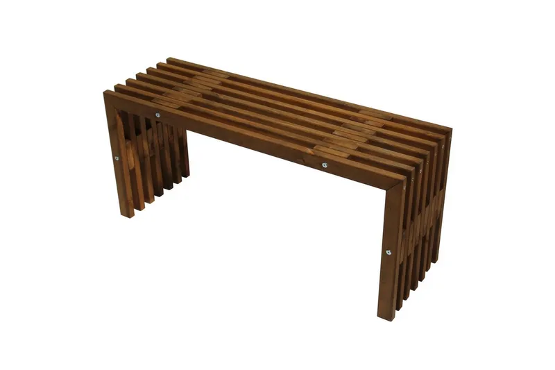 Hillerstorp EcoFurn Bänk Utomhus 100 cm Furu brun oljad, Furu brun oljad