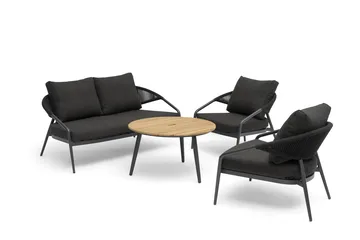 Hillerstorp Ekeryd Utesoffa Antracitgrå - Utemöbler - Utesoffor & bänkar - Loungesoffa