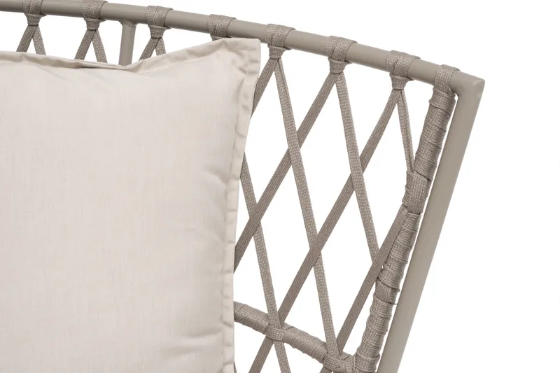Hillerstorp Jet Set Loungesoffa 3-Sits - Beige - Utemöbler - Utesoffor & bänkar - Loungesoffa