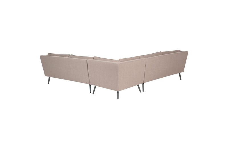 Hörnsoffa Loretello Beige/grå - Beige/grå - Utemöbler - Utesoffor & bänkar - Trädgårdssoffa