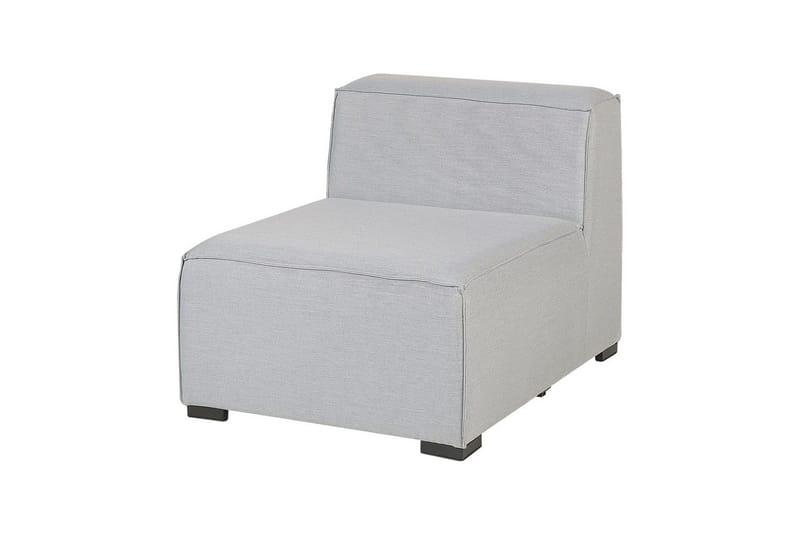 Hörnsoffa med fotpall Arezzo Grå/svart, Högervänd - Grå/svart, Högervänd - Utemöbler - Utesoffor & bänkar - Loungesoffa