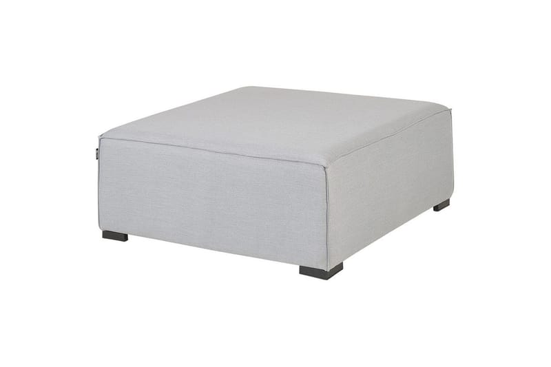 Hörnsoffa med fotpall Arezzo Grå/svart, Högervänd - Grå/svart, Högervänd - Utemöbler - Utesoffor & bänkar - Loungesoffa