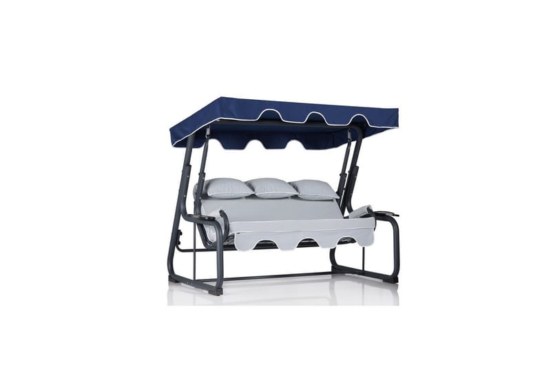 Jaudling Hängsoffa Utomhus 3-sits - Multifärgad - Utemöbler - Utesoffor & bänkar - Hängsoffor