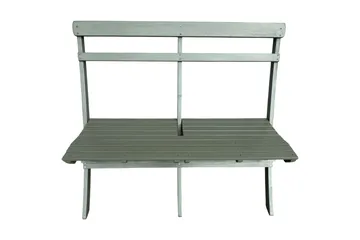 Landet liten soffa utomhus 110x60x89 cm - Träsoffa akacia - Grön - Utemöbler - Utesoffor & bänkar - Trädgårdssoffa