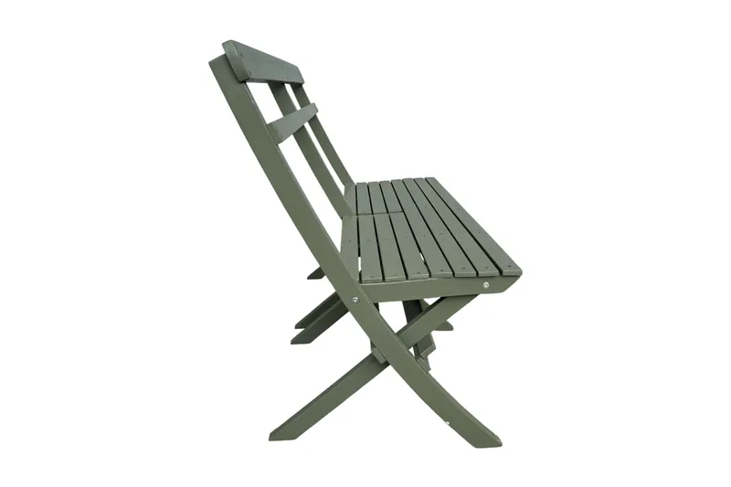 Landet liten soffa utomhus 110x60x89 cm - Träsoffa akacia - Grön - Utemöbler - Utesoffor & bänkar - Trädgårdssoffa