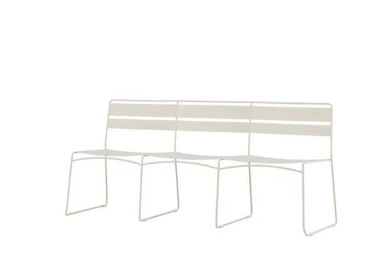 Lina Utesoffa - Beige - Utemöbler - Utesoffor & bänkar - Trädgårdssoffa