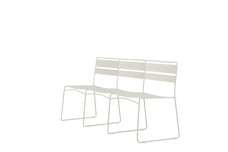 Lina Utesoffa - Beige - Utemöbler - Utesoffor & bänkar - Trädgårdssoffa