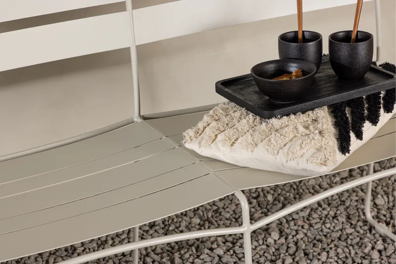 Lina Utesoffa - Beige - Utemöbler - Utesoffor & bänkar - Trädgårdssoffa