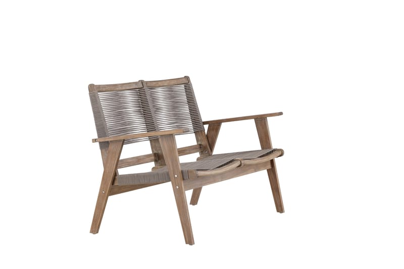 Little John Utesoffa - Brun - Utemöbler - Utesoffor & bänkar - Trädgårdssoffa