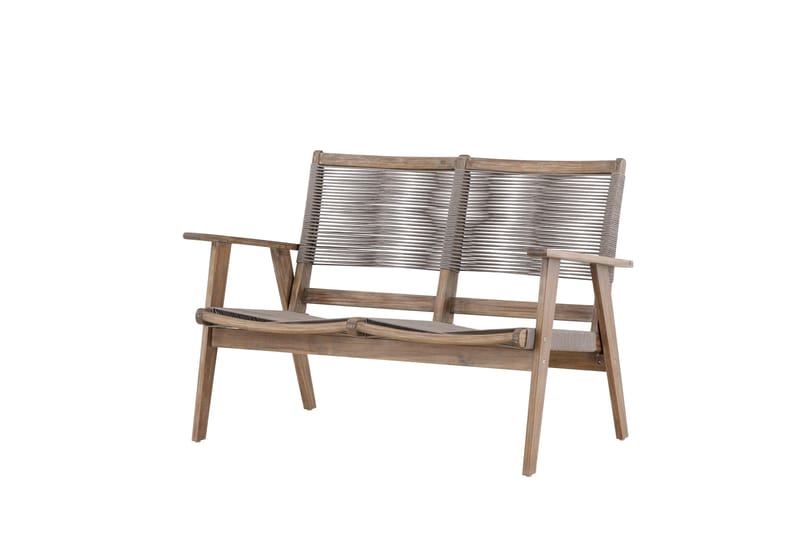 Little John Utesoffa - Brun - Utemöbler - Utesoffor & bänkar - Trädgårdssoffa