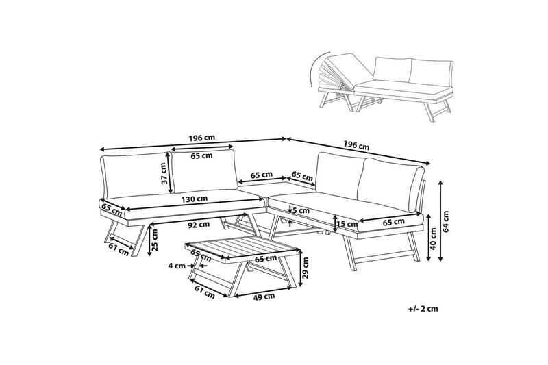 Loungegrupp Coccorino - Utemöbler - Utegrupp - Loungegrupp