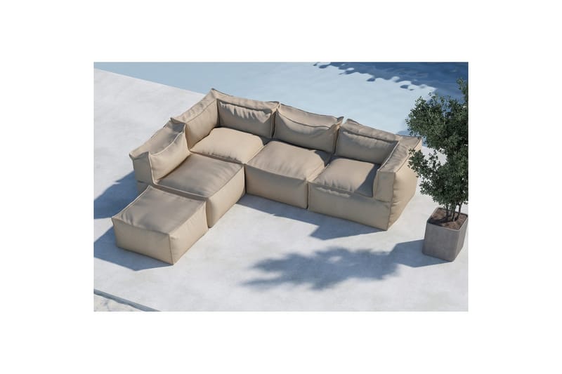 Loungegrupp Rambo 2+2+1 - Utemöbler - Utesoffor & bänkar - Loungesoffa