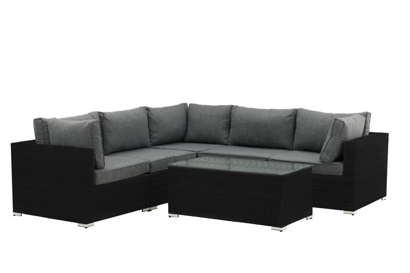 AMAZON Loungesoffa Svart - Loungesoffa